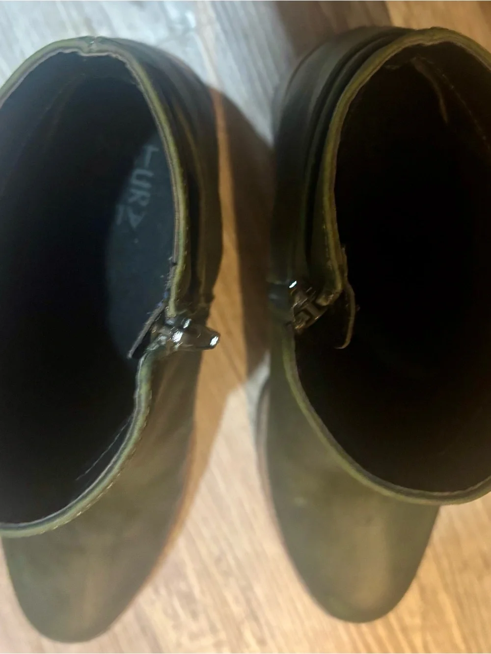 Naturalizers Women’s Forest Green Ankle Boots - Classic Block Heel
